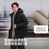 Bosideng 25 years winter men's goose down thickened removable hat loose short style business versatile shopping mall same style down jacket
