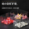 City display box food storage box Zhao Yiming wants to come to snacks the same convenience store bulk transparent display box 0 13 20 single one pack size specification 25291016A style one-piece