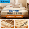Sainshi no bedside solid wood bed single suspended frame bed frame customized modern simple tatami small apartment space-saving bed height 30CM upgraded edge-level space-saving solid wood 1800mm*2000mm frame structure