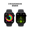 Apple/Apple Watch S11 Smart Watch GPS+ Cellular Model 46mm Bright Black Aluminum Metal Case Black Sports Strap S/M MFD94CH/B
