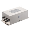 Saiji anti-electromagnetic interference straight-through power supply filter JSJ480 380v50A filter harmonic signal three-phase three-wire four-wire terminal block anti-interference double-stage enhanced 200A SJS480-10A filter