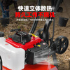 Wuyang Jingang micro tiller four-stroke gasoline small agricultural cultivator hoeing weeding loose soil ditching tiller rotary tiller earth turner turbocharged four-stroke scarifier