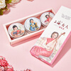 Shanghai Women's Snow Cream Three-piece Skin Care Gift Box Hand Cream New Year's Gift for Girls Souvenirs Domestic Specialties
