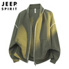 JEEP SPIRIT Jeep Jacket Men's Sweater Sweater Men's Autumn and Winter American High-End Casual Trendy Clothes Navy XL