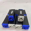 Three-core blue head to white head power straight-through extender stage lighting large screen power butt connector double-way connector input to output blue to white