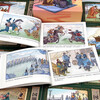 Romance of the Three Kingdoms comic book color collector's edition (12 volumes) large square full-color picture classic nostalgic little book four famous children's picture books classic stories primary school students extracurricular reading 6-9-12 years old easy to understand audio companion reading