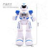 Intelligent Robot Intelligent Programming Gesture Sensing Operation RoboCop Infrared Sensing Robot Science and Education Singing and Dancing Early Education Cute Pet Remote Control Simulation Stunt Robot Dog Programming Robot Blue Men