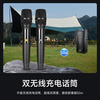 Xianke Outdoor Audio Stage High Power Super Large Volume Heavy Bass Mobile Professional Speaker Wireless Bluetooth Stall Conference Special Portable Square Dance Audio Professional Large Stage High Power + Dual 15-inch + Horn