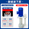 PP submersible pump vertical acid and alkali resistant tank pump chemical cooling desulfurization pump spray tower water pump anti-hexagonal disk 1.5kw DN50