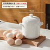 Yichen double-ear ceramic stew pot with lid, water-proof stew pot, small soup cup, bird's nest tonic stew pot, household health stew bowl, steamed egg bowl, double-ear steamed egg bowl, small size