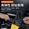 Waterproof gloves with long sleeves, thickened labor protection, wear-resistant and non-slip rubber leather for working in aquatic products, catching fish, selling fish and killing fish, 10 pairs, special gloves for aquatic product processing - water leakage guaranteed - 70cm longer