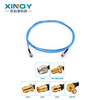 XINQY Xinqiyuan SS405 RF coaxial cable 0-12GHz SMA/GPO (SMP) signal test interconversion extension cable flexible low loss SMA female-SMP female 0.1m