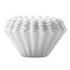 Puree cake-shaped coffee filter paper filter paper wave-shaped coffee filter hand-brewed coffee drip type cake-shaped filter paper large size 25 sheets