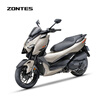 Shengshi ZONTES 2026 new Shengshi 368M electronic throttle scooter National IV single-cylinder water-cooled 368cc matte brown