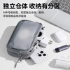 Ulanzi excellent basket multi-functional photography storage bag portable travel headphone bag shock-proof and decompression organizing bag data cable charger U disk memory card BP15 transparent storage bag M model