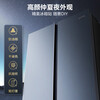 Midea produces Hualing refrigerator double-door double-door 640 large capacity first-class energy efficiency dual frequency conversion circulation system PT clean taste ultra-thin air-cooled frost-free energy-saving household refrigerator new product 608 liters 9.5KG large freezing power dual frequency conversion circulation system PT