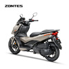 Shengshi ZONTES 2026 new Shengshi 368M electronic throttle scooter National IV single-cylinder water-cooled 368cc matte brown