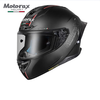 MOTORAX R50S motorcycle helmet for men and women, winter anti-fog and warm 3C full-face helmet with large rear wing for motorcycles for all seasons, Aurora Black XL