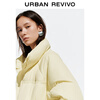 UR2025 new winter women's casual stand collar bow zipper super loose down jacket UYY150057
