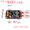 Yuechangsheng AD9851 module high-speed DDS module high-frequency function signal generator output sine wave differential square wave STM32 main control board (including power supply, downloader)