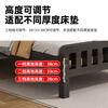 Kehu SF Home Iron Bed Double 1.8*2m Home Iron Frame Bed Thickened Steel Frame Bed Black Bed Board Simple Tail Strictly Selected Recommended Model 1.5*1.9/2.0m Default Inner Diameter 2.0