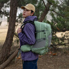 Fir Mountain Outdoor Mountaineering Bag Women's Tornado Backpack Men's Light Shoulder 30L Hiking Suspension Backpack Moss Green