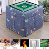 Bai Chao's new fully automatic mahjong machine table cover, fire table cover, warm mahjong table cloth, thickened square heating table cover, new style / fortune deer / cotton cover / mahjong machine cover universal / 95-95 high 75 / upgraded thickened version