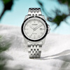 CITIZEN Watch Eco-Drive Casual Fashion Simple Men's Watch Date Display New Year's Gift 5-Year Warranty White AW1819-56A