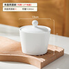 Yichen double-ear ceramic stew pot with lid, water-proof stew pot, small soup cup, bird's nest tonic stew pot, household health stew bowl, steamed egg bowl, double-ear steamed egg bowl, small size