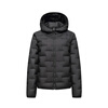 Snow Flying (SNOWFLYING) Lightweight Down Jacket Short 25 Autumn and Winter Stand Collar Casual Versatile Warm 90 Duck Down Jacket Men's Black XL