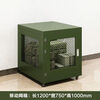 Yataihe Mobile Army Green Cage Multifunctional Rotational Box Storage Wheeled Material Pallet Turnover Box Pallet