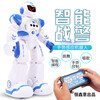Intelligent Robot Intelligent Programming Gesture Sensing Operation RoboCop Infrared Sensing Robot Science and Education Singing and Dancing Early Education Cute Pet Remote Control Simulation Stunt Robot Dog Programming Robot Blue Men