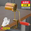 CLCEY hand-cranked corn thresher, corn thresher, small corn kernel peeler, hand-cranked corn thresher, 2 gloves, 2 pairs