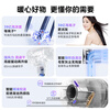Midea high-speed hair dryer, 3.9 billion plasma hair care, household negative ion hair dryer, sterilization and head mite removal hair dryer FG208 gray, national subsidy, recommended New Year gift