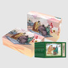 Romance of the Three Kingdoms comic book color collector's edition (12 volumes) large square full-color picture classic nostalgic little book four famous children's picture books classic stories primary school students extracurricular reading 6-9-12 years old easy to understand audio companion reading