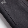 Classic car (LAOYECHE) Containing sheep wool Dad's woolen jacket men's autumn and winter middle-aged and elderly plus velvet thickened woolen jacket men's clothing