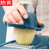 MZXM Japan imported quality household kitchen multi-functional vegetable cutter kitchen dicing, shredding, slicing and grating 8-blade combination + anti-cut gloves chef's knife a
