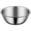 Shuwilling German quality 304 food grade stainless steel basin wash basin drain basket leaky basin kitchen household 316 drain basket 316 extra thick stainless steel leaky basin 18cm