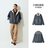 Semir Denim Jacket Men's Winter Cotton Clothes 25 Street Retro Distressed Imitation Lamb Wool Lapel Jacket Trendy 109725108110