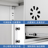 SHENGYI Emergency Supplies Cabinet Confidential Cabinet File Cabinet Data Cabinet Office Locker Locked Electronic Code Lock Short Cabinet 90*42*185cm Full Body Cabinet-No Draw-National Treasure Fingerprint