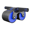 He Jiagong Automatic Rebound Abdominal Wheel Tank Roller for Men and Women to Practice Abdominal Muscles and Abdomen Home Sports and Fitness Equipment Abdominal Curl Magic Abdominal New Upgraded Model Deep Sea Blue - With Kneeling Mat