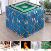 Bai Chao's new fully automatic mahjong machine table cover, fire table cover, warm mahjong table cloth, thickened square heating table cover, new style / fortune deer / cotton cover / mahjong machine cover universal / 95-95 high 75 / upgraded thickened version