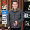 Duck Down Jacket Dad's Clothing Men's Winter Warm and Cold-proof Fur Collar Middle-aged and Elderly Thickened Business Casual Father's Jacket Men's