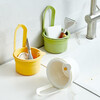 Kamanpai is a good helper in the kitchen. Hanging sink drain basket. Kitchen sink drain filter to filter residual vegetables. Large net diameter 10CM. Say goodbye to dirty hands + blocked pipes. Large thickening comes with hanging rack. Green + yellow 2 pcs.