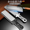 GERTHRON German multifunctional emery whetstone household knife sharpening artifact kitchen knife sharpening tool fast double-sided knife sharpener German multifunctional knife sharpener Model A