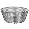 GIOIO304 stainless steel non-magnetic fruit basket for draining round solid thick living room special for washing vegetables free shipping clearance food grade 25.5 cm extra large non-magnetic hollow drain fruit basket