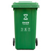Yaohe large trash can large outdoor sanitation commercial kitchen classification industrial wheel cover 240L round label factory direct