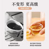 1 store hot selling food grade disposable tea cup tea set household Kung Fu tea cup thickened and hardened plastic white 65ml Kung Fu tea cup 50 pieces