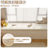 Ju Nian Balcony Mat Bay Window Mat Window Sill Mat Universal for Four Seasons Customized High Density Sponge 2025 New Style Removable and Washable for Sleeping Peacock Blue-Cotton and Linen Contact Customer Service for Quotation High-End Ring Inner Core Coconut Palm 3 Latex 2 (Thick 5CM More Comfortable)/Per Square