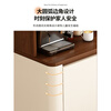 Paopu Guangdong Foshan second-hand sideboard wine cabinet storage rack multi-functional hole board against the wall integrated living room kitchen cabinet 180*40*200 walnut+cream high style including installation
